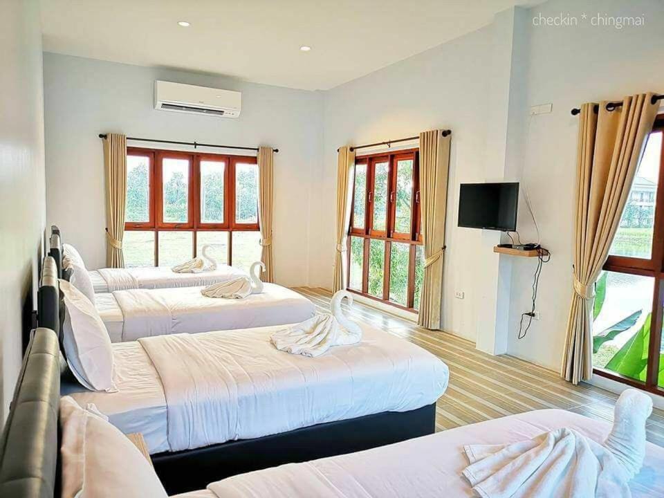 Oon Valley Farm Stay San Kamphaeng Ngoại thất bức ảnh
